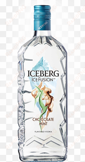 the three new iceberg icefusion flavors can be enjoyed - iceberg vodka