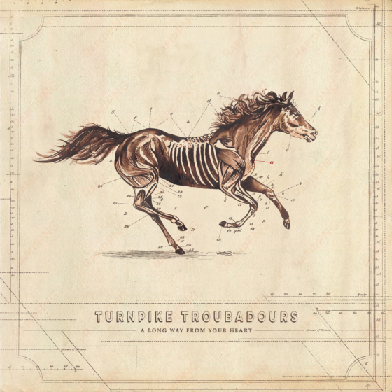 the turnpike troubadours new album,”a long way from - long way from your heart - turnpike troubadours