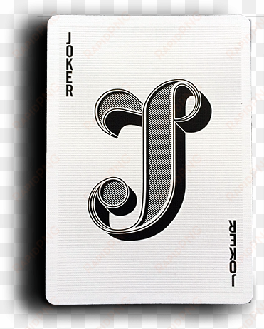 the type deck playing cards typography joker batman - playing card
