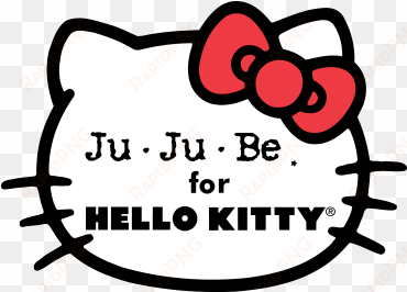 the ultimate partnership ju ju be and hello kitty - hello kitty