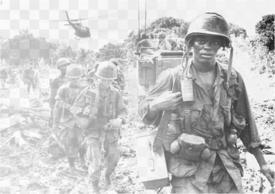 The Vietnam War Lasted From November 1, 1955 To April - African American Vietnam Soldiers transparent png image