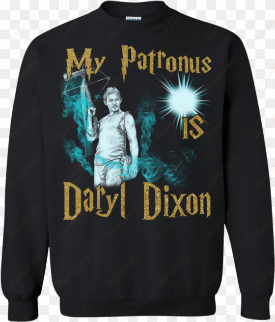 the walking dead daryl dixon hoodies sweatshirts - orlando city mls - my patronus is a lion unisex long