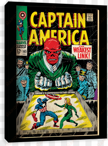 the weakest link - jack kirby red skull