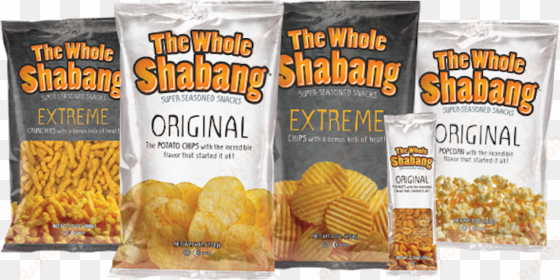 the whole shabang, the infamous prison brand potato - keefe group the whole shabang potato chips original