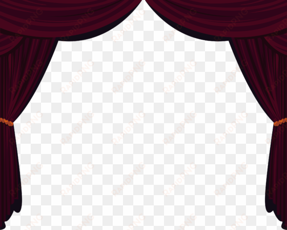 theater vector curtain - curtain