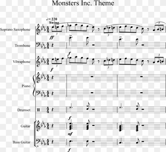 theme sheet music 1 of 29 pages - sheet music