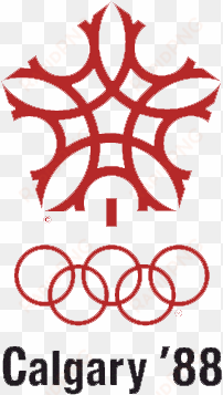 There's Been Much Controversy Recently Around Olympic - Calgary 1988 Olympic Winter Games transparent png image