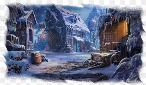 they all leave the perfect snowy day in westerhold - fantasy