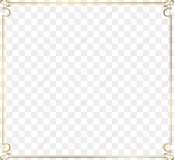 thin gold border