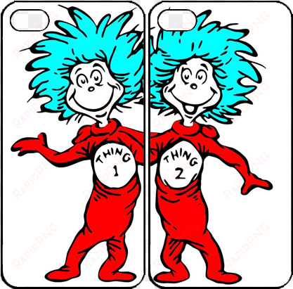 thing 1 and thing 2 samsung galaxy s3 s4 s5 note 3 - dr seuss thing 1 and thing 2