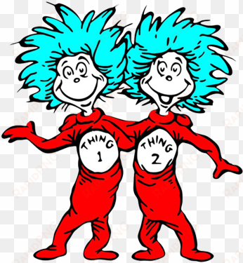 thing one and thing two - thing 1 thing 2