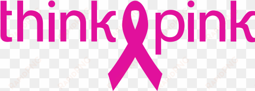 think pink breast cancer awareness logo - think pink race for the cure 2018