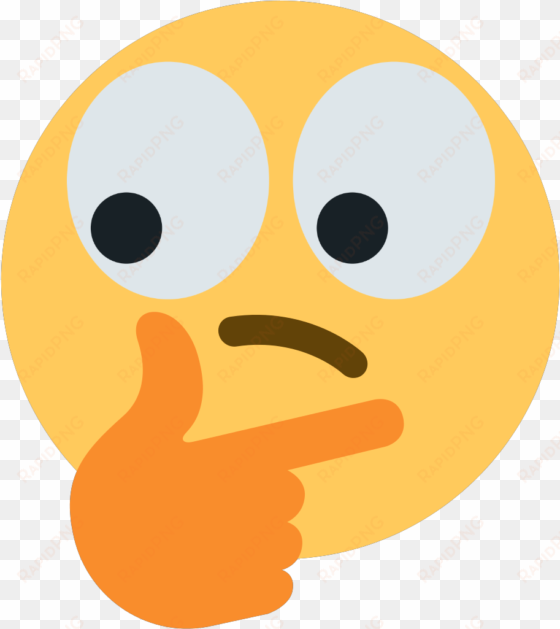 thinkingeyes discord emoji - thinking emoji discord png