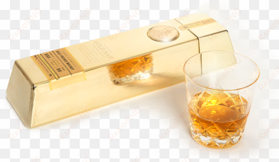 This Extravagant New Whiskey Is Filtered Through Actual - Gold Bar Whiskey Price transparent png image