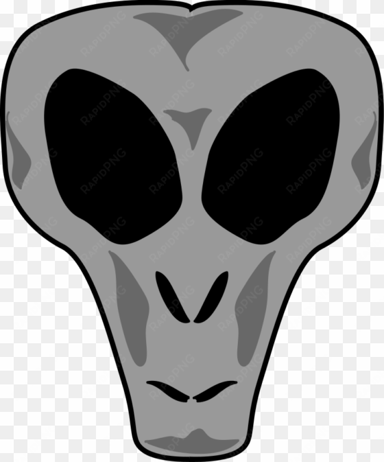 this free clipart png design of alien head