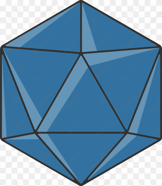 this free icons png design of 20 sided dice