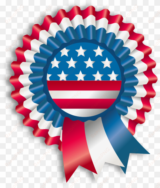 This Free Icons Png Design Of 4th July Ribbon transparent png image