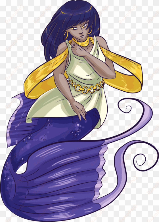 this free icons png design of cartoon mermaid