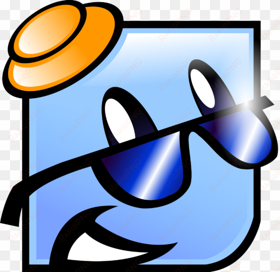 this free icons png design of cipy smiley sunglass