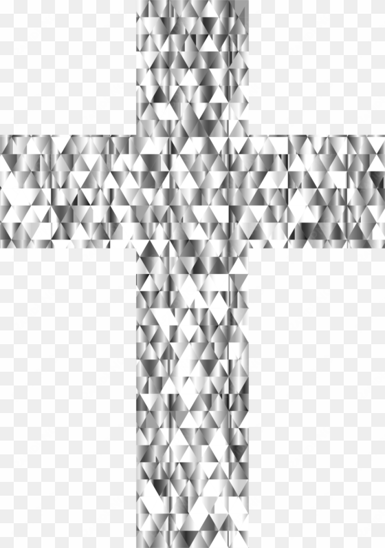 this free icons png design of diamond gemstone cross