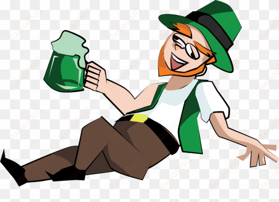 this free icons png design of drunk leprechaun