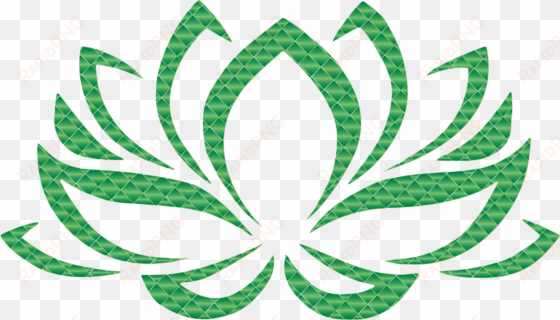 this free icons png design of emerald lotus flower