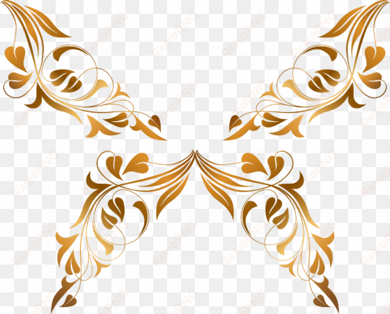 this free icons png design of floral flourish butterfly