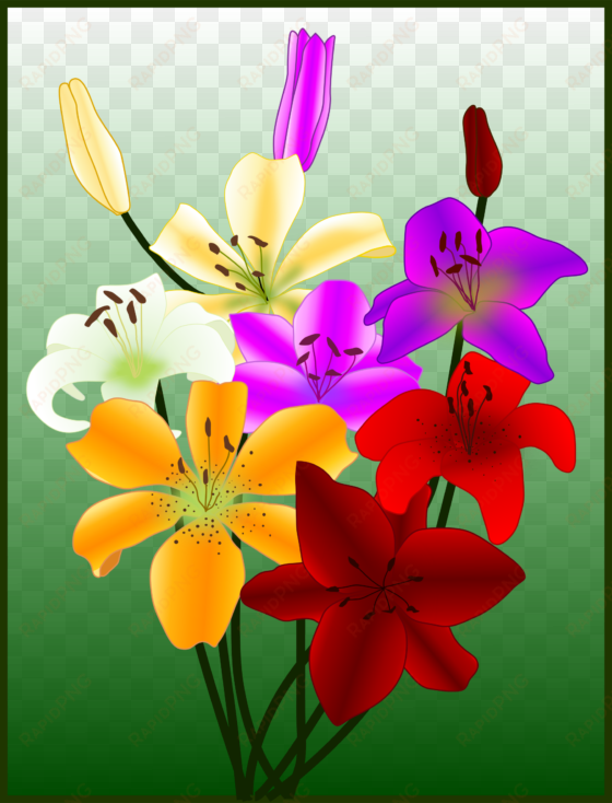 this free icons png design of flowers gigli lilies