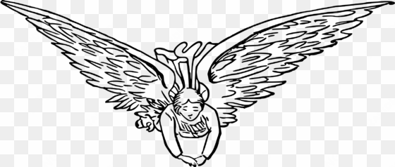 this free icons png design of flying angel
