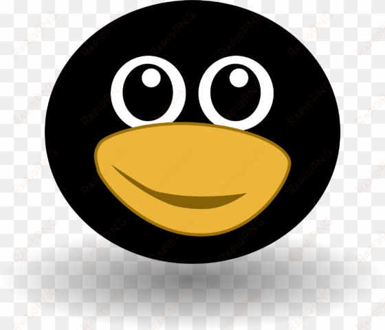 this free icons png design of funny tux face