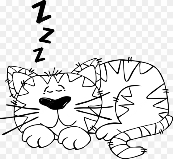 this free icons png design of g cartoon cat sleeping
