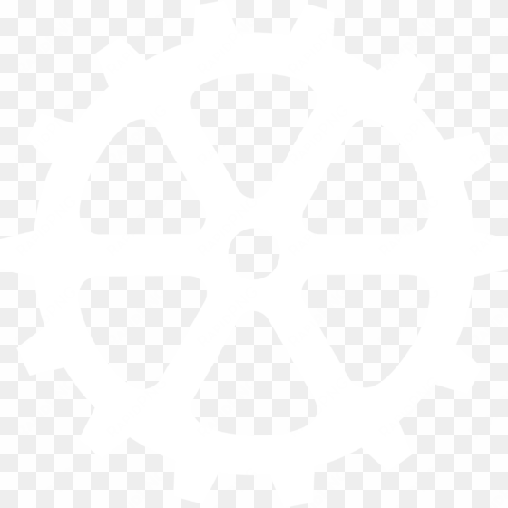 this free icons png design of gear, white, no outline