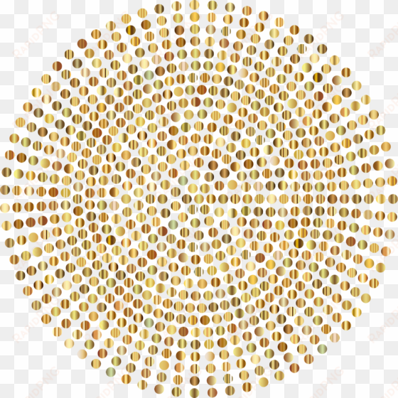 this free icons png design of gold radial dots no background