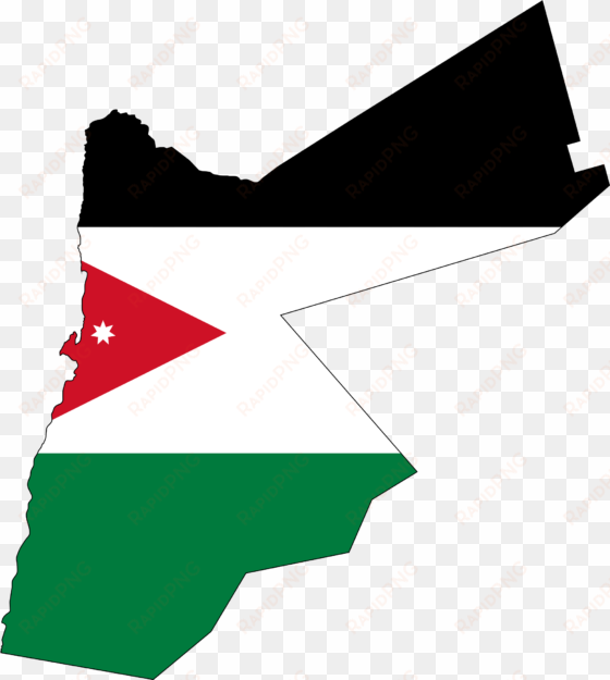 this free icons png design of jordan map flag with