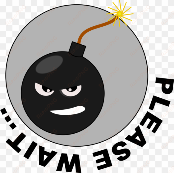 this free icons png design of loading bomb please wait