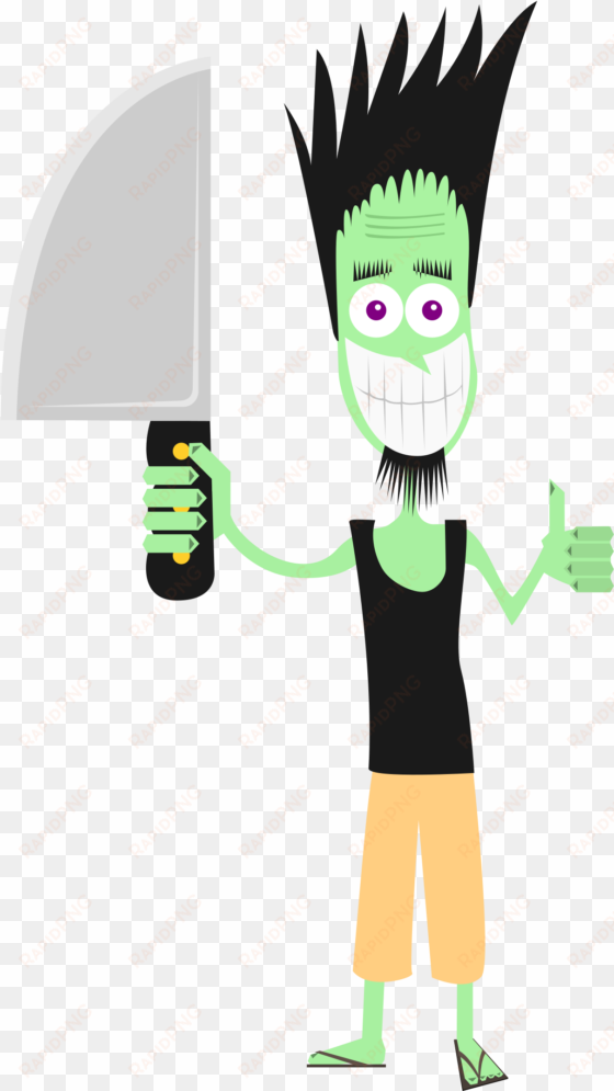 This Free Icons Png Design Of Man With Knife transparent png image