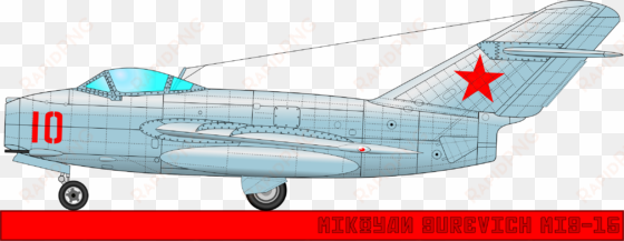 this free icons png design of mig-15