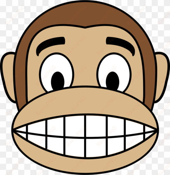 this free icons png design of monkey emoji