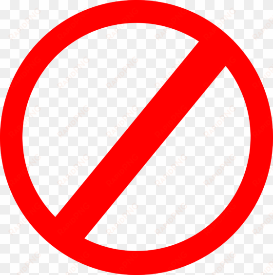 this free icons png design of no sign