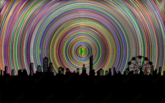 this free icons png design of otherworldly cityscape