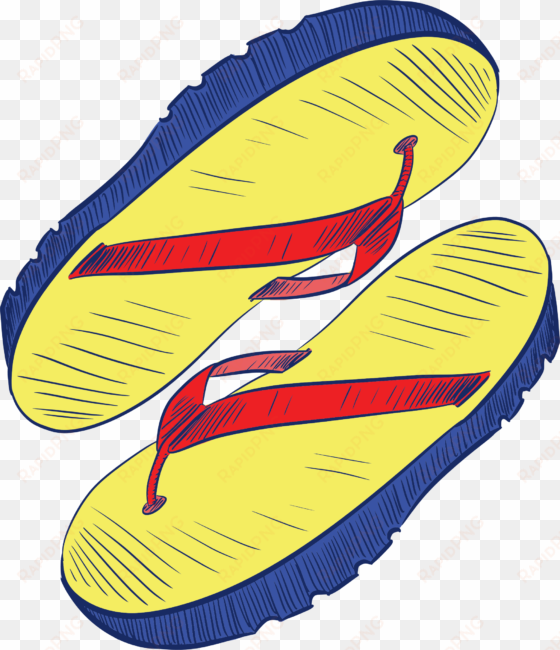 this free icons png design of pair of flip flops