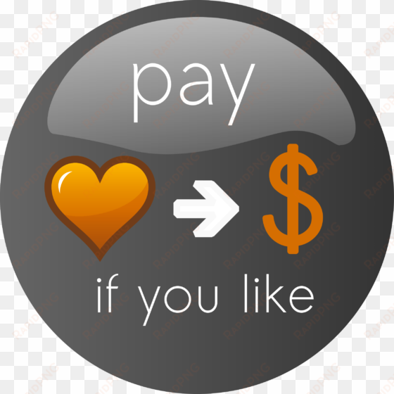 this free icons png design of pay if you like button