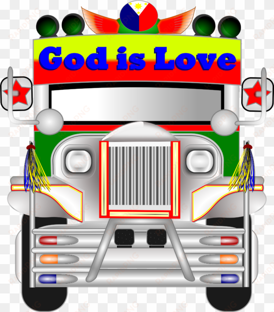 this free icons png design of philippine jeepney
