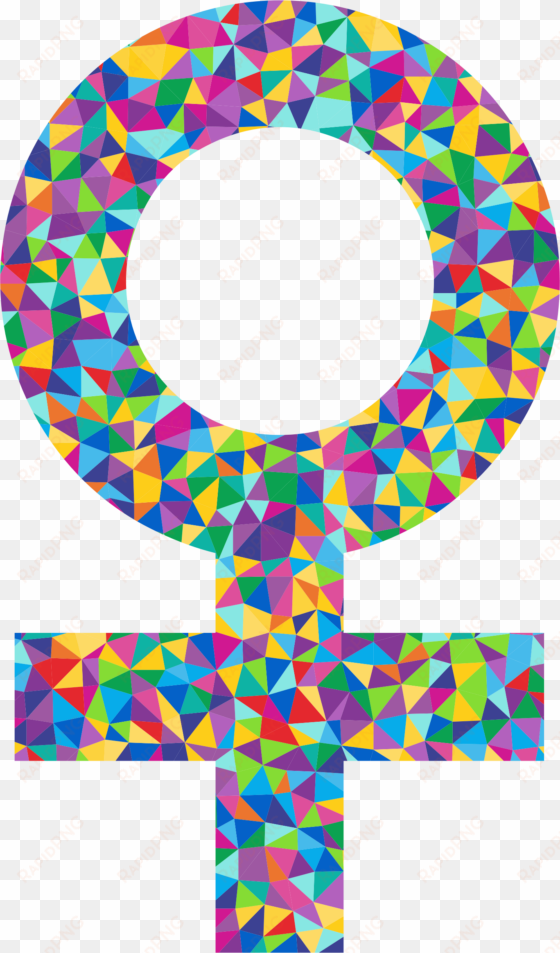 this free icons png design of prismatic low poly female