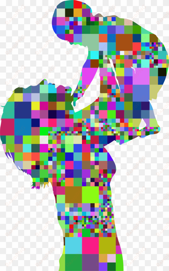 this free icons png design of prismatic mosaic mother