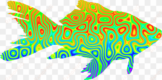 this free icons png design of psychedelic goldfish