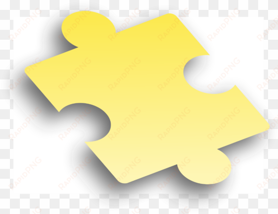 This Free Icons Png Design Of Puzzle Piece Yellow transparent png image