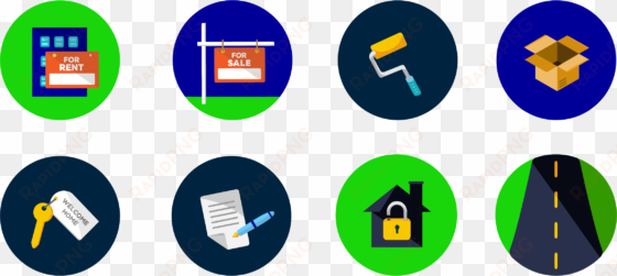 this free icons png design of real estate icons set
