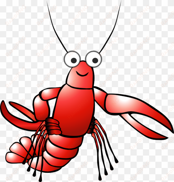 this free icons png design of red cartoon lobster