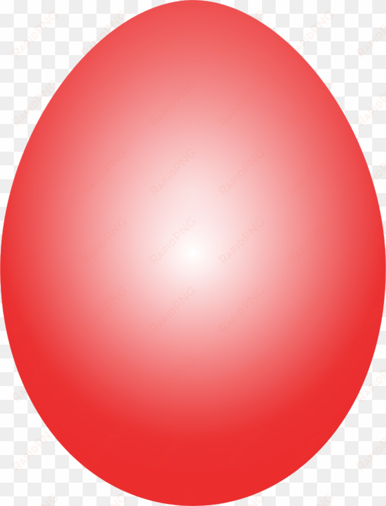 this free icons png design of red easter egg